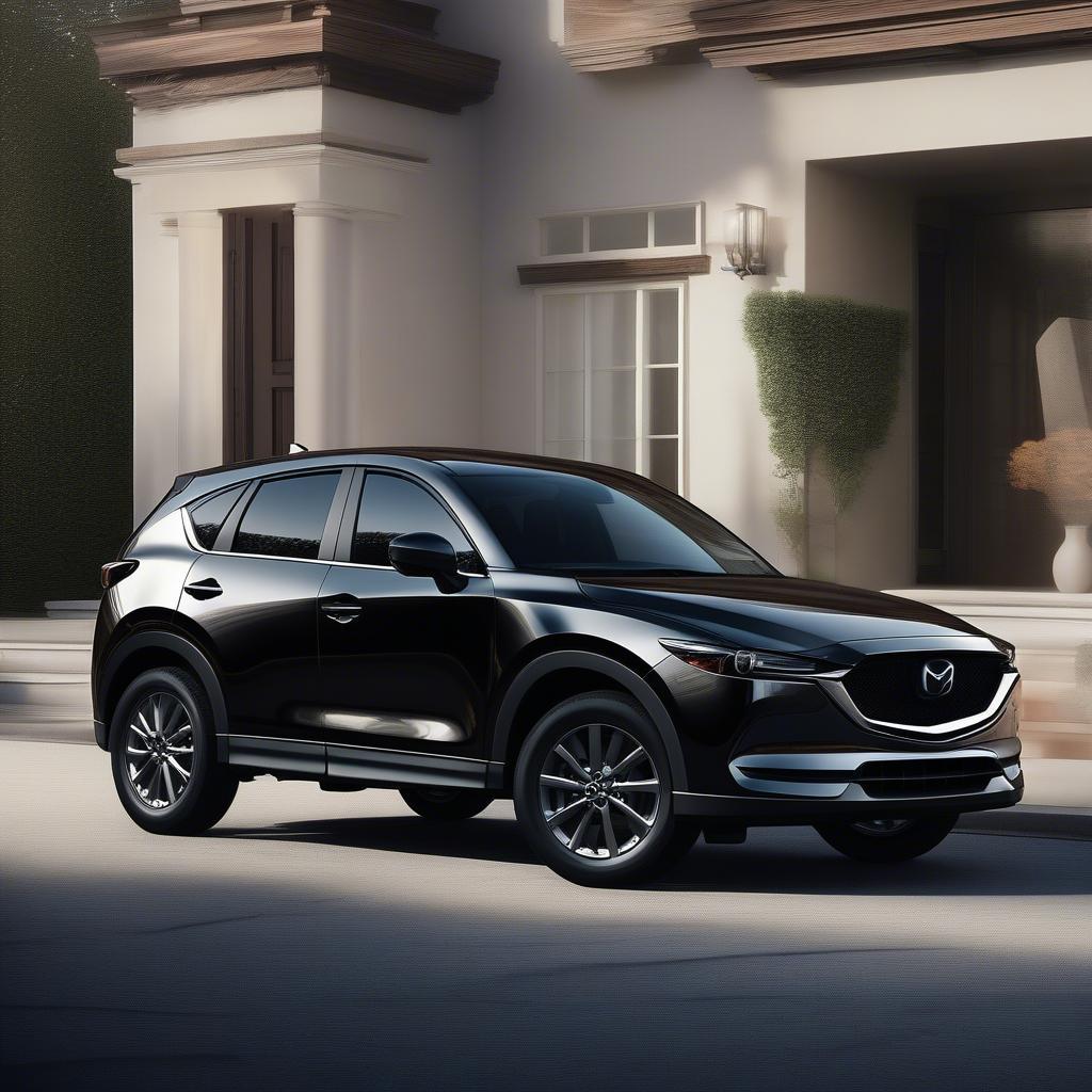 Mazda CX-5 Private Lease: Hình ảnh xe sang trọng và hiện đại.