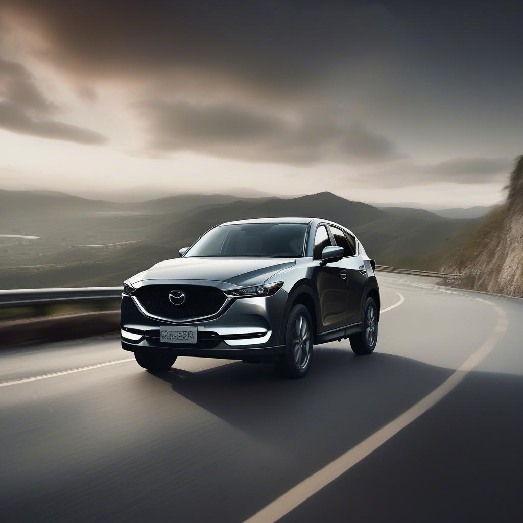 Mazda CX-5 vận hành mạnh mẽ trên đường