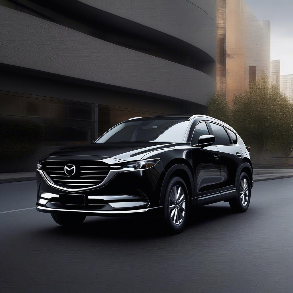 Ngoại thất Mazda CX-8 2019 với thiết kế KODO thể thao và hiện đại.