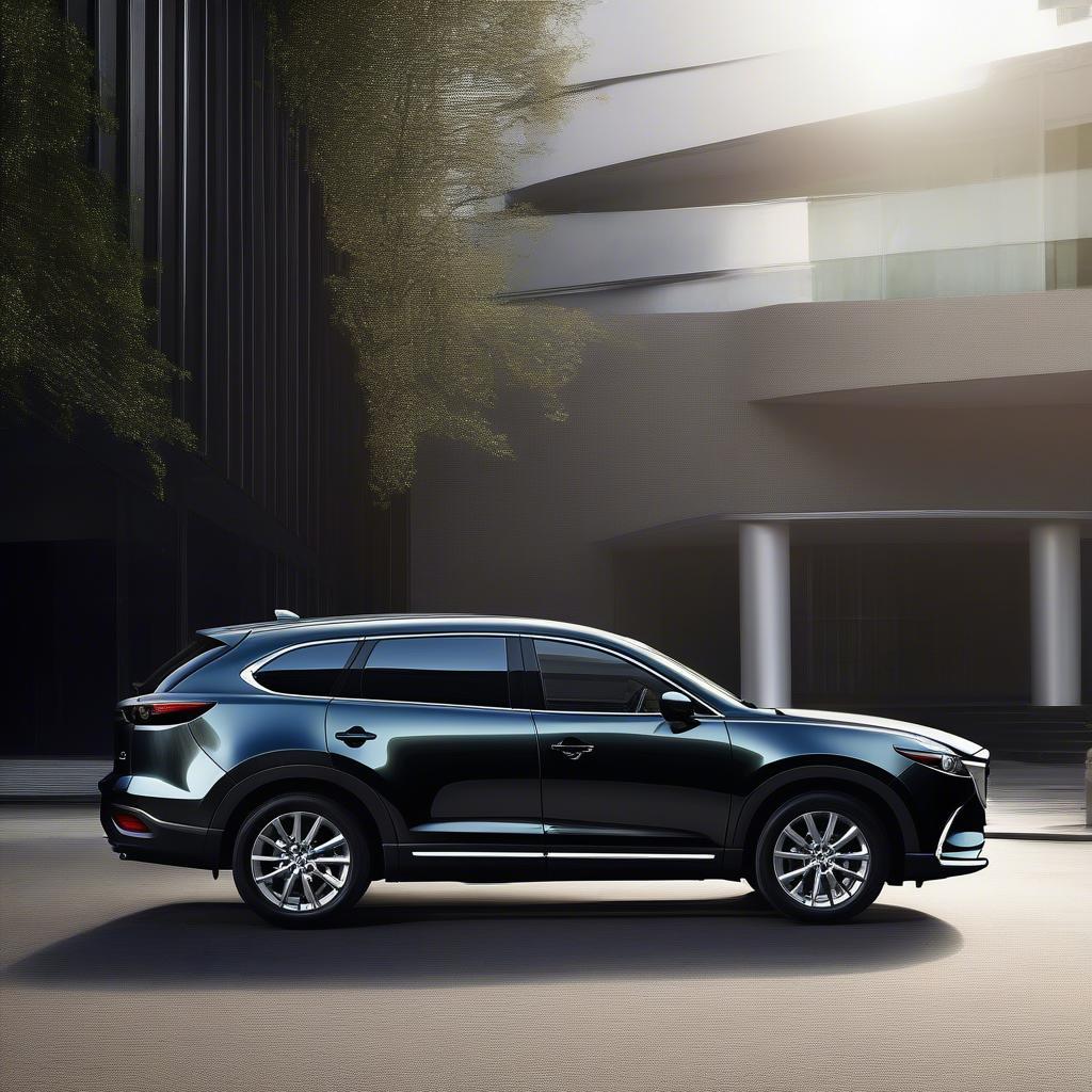 Ngoại thất và nội thất Mazda CX-9 2019