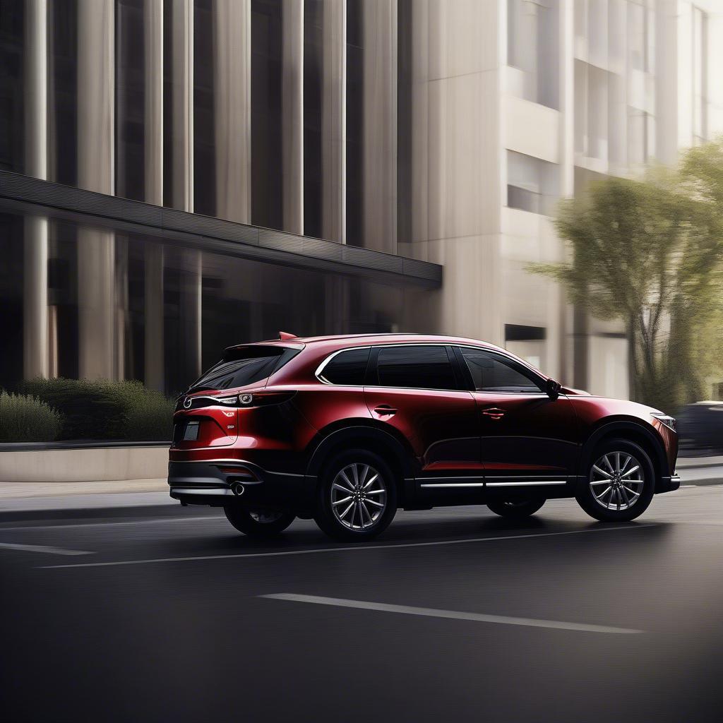 Ngoại thất sang trọng và bắt mắt của Mazda CX-9 2019.