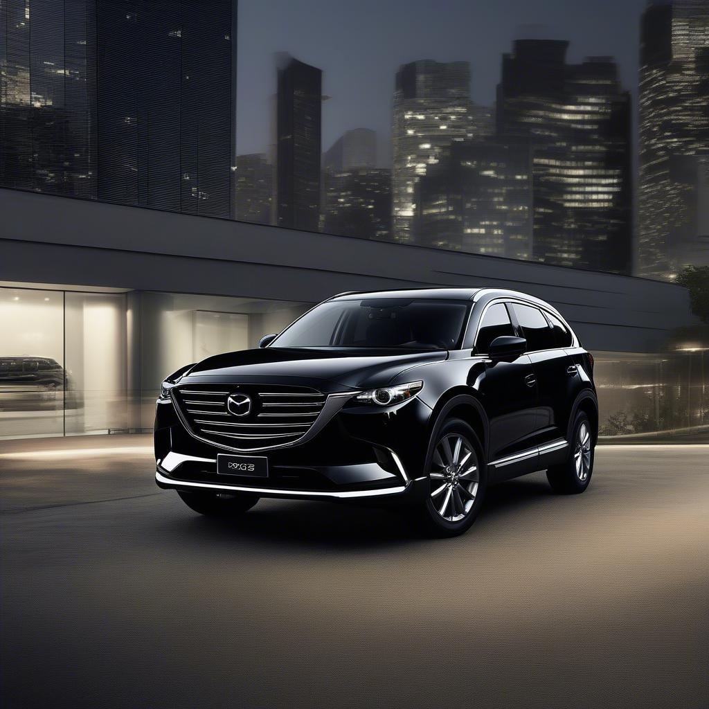 Mazda CX-9 Black 2017 Ngoại Thất