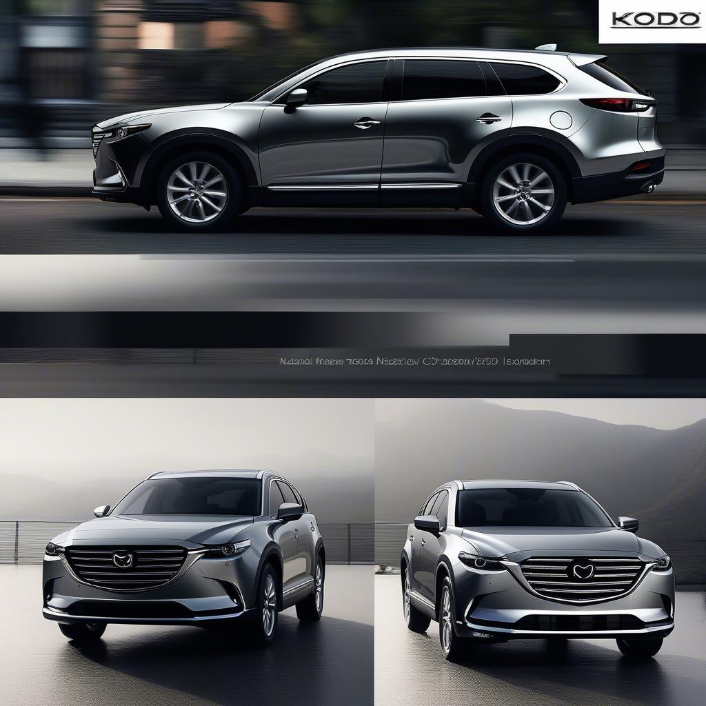 Ngoại thất hiện đại của Mazda CX-9