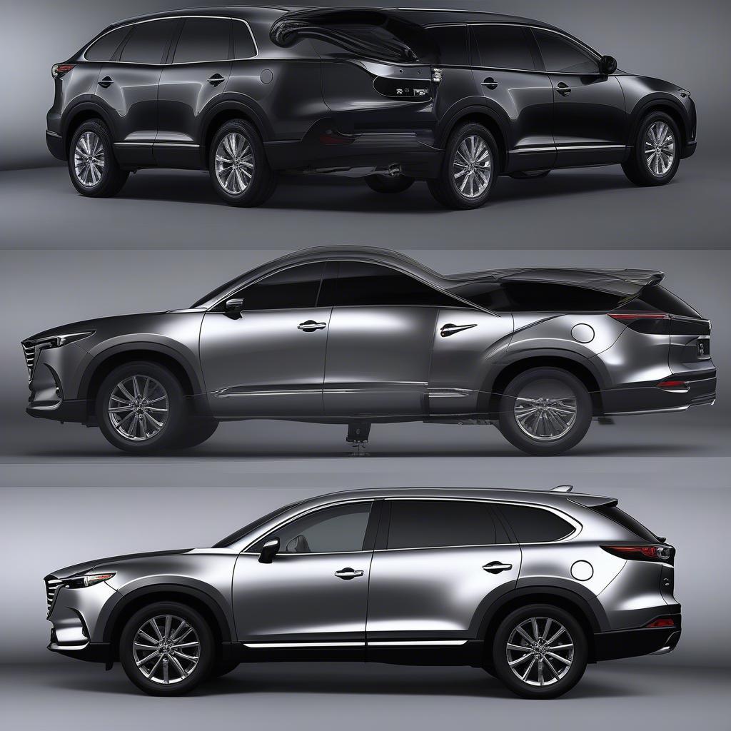 Hình ảnh ngoại thất và nội thất Mazda CX-9