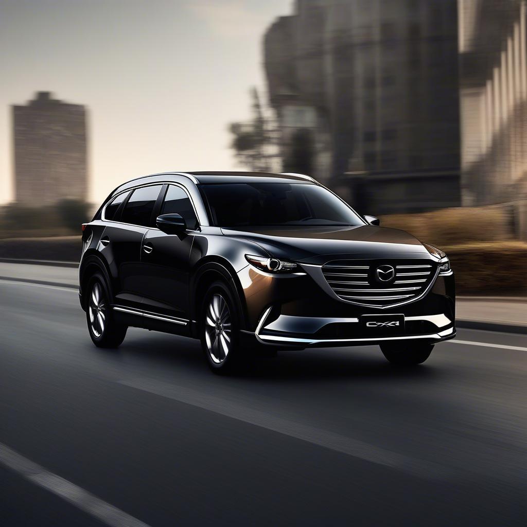 Ngoại thất sang trọng và hiện đại của Mazda CX-9, thu hút mọi ánh nhìn.