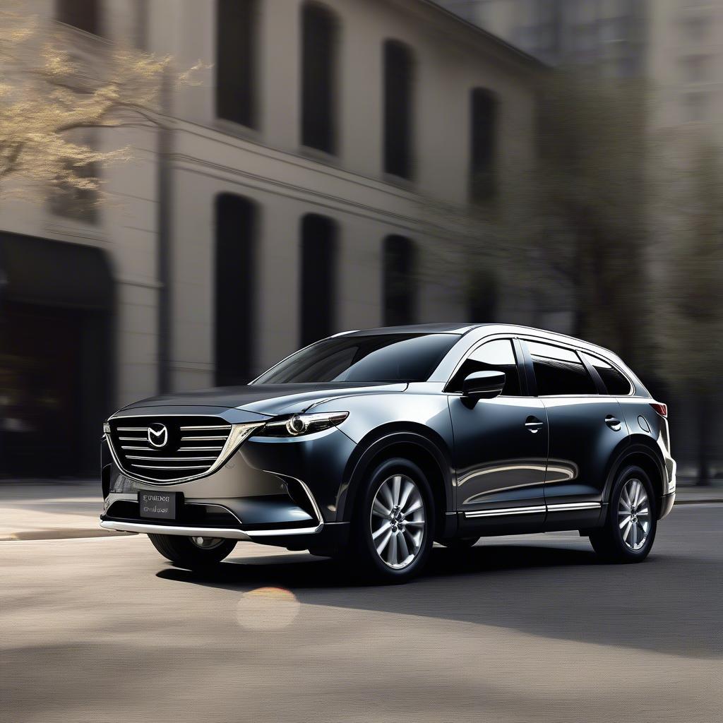 Ngoại thất Mazda CX-9 với thiết kế KODO sang trọng và hiện đại