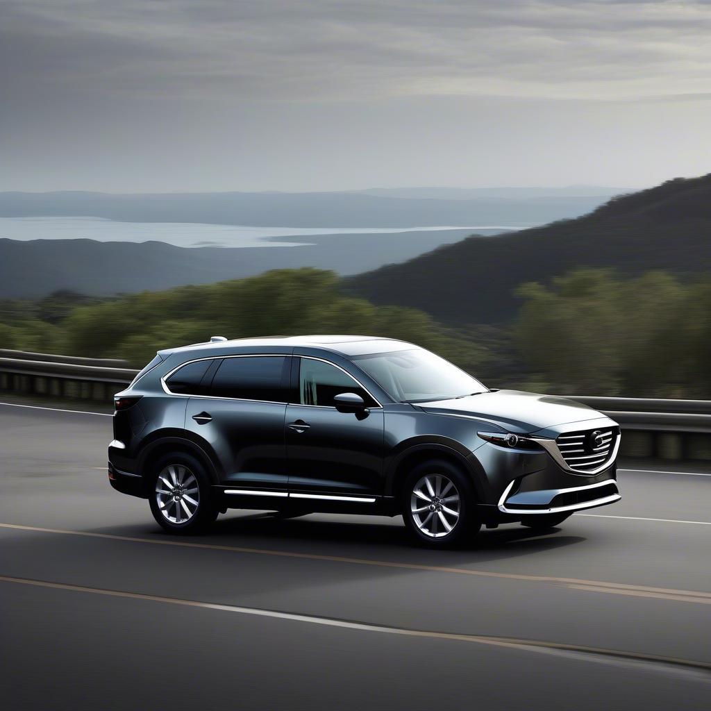 Mazda CX-9 vận hành mạnh mẽ và an toàn