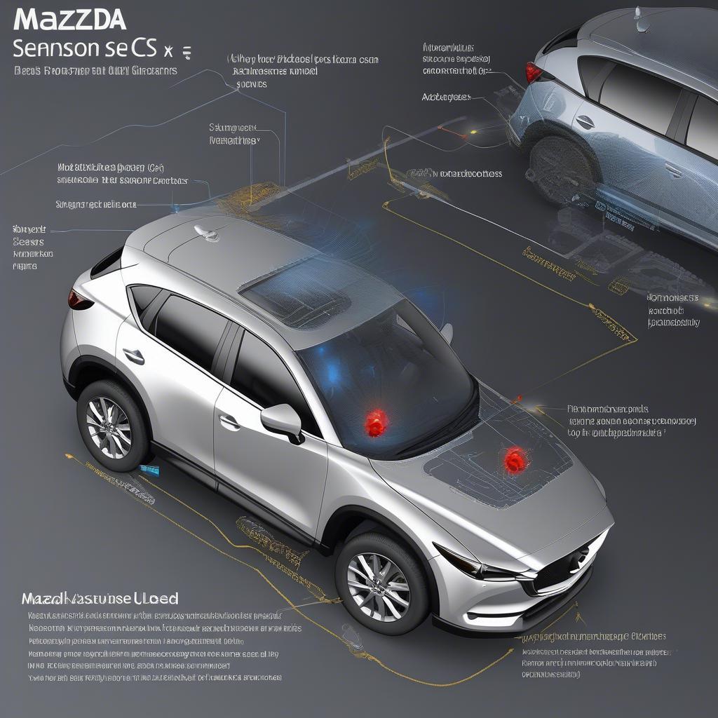 Cảm biến Mazda CX-5 i-Activsense