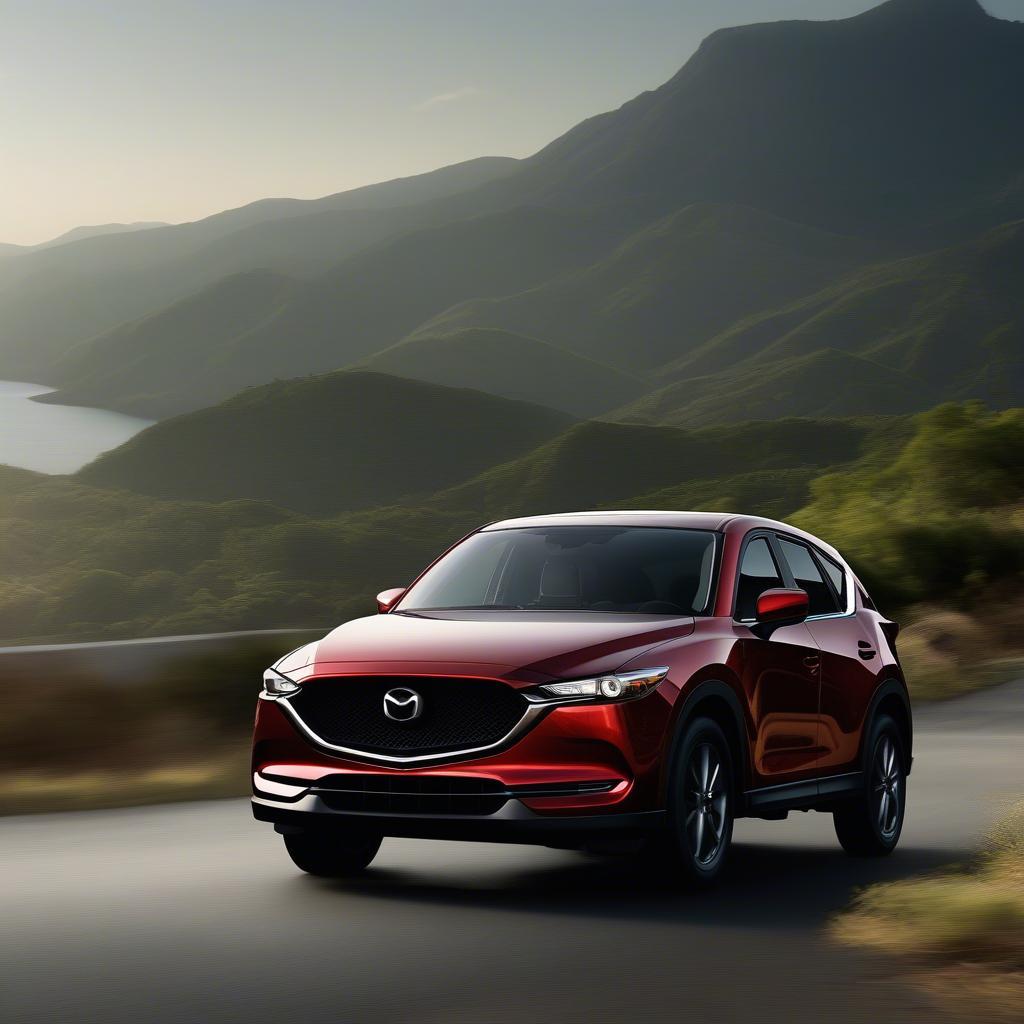 Mazda CX5 vận hành mạnh mẽ trên đường