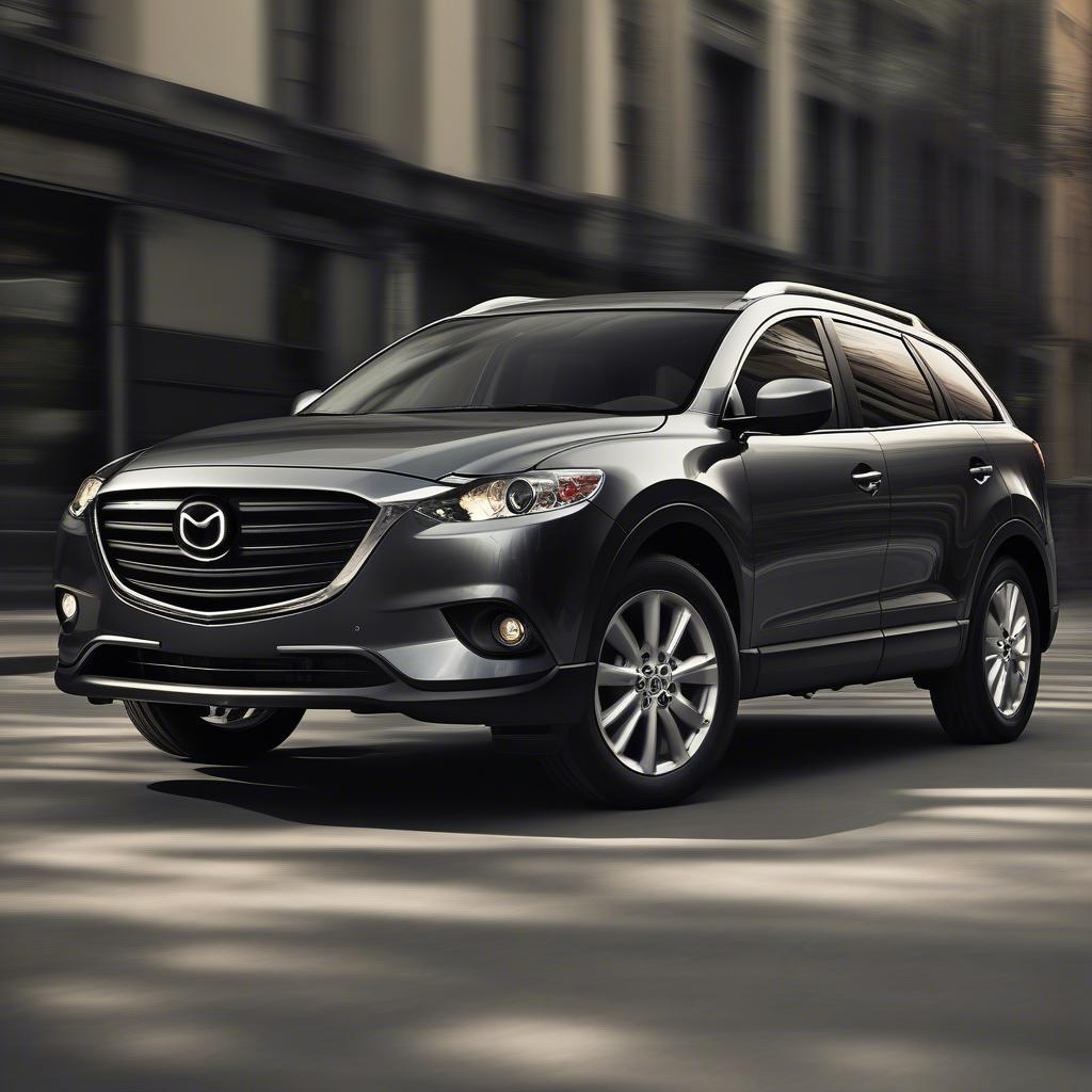 Ngoại thất Mazda CX9 2014 mạnh mẽ và tinh tế