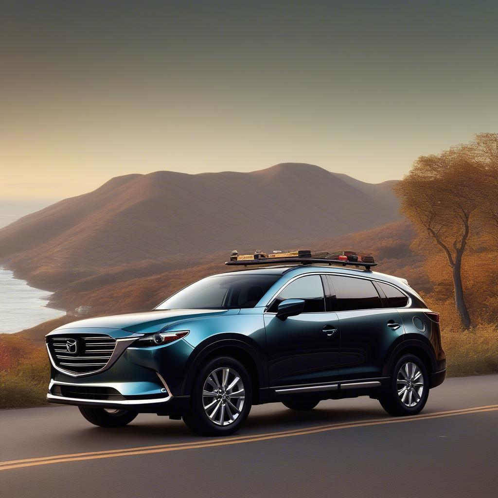 Mazda CX9 gia đình du lịch