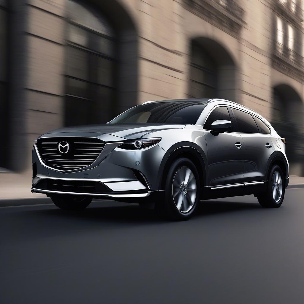 Mazda CX9 ngoại thất hiện đại