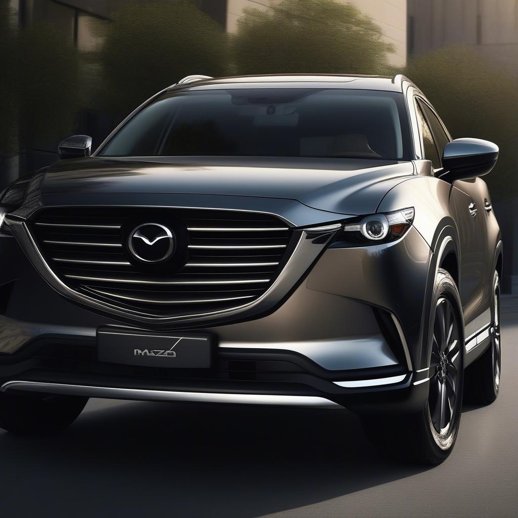 Ngoại thất Mazda CX9 sang trọng và hiện đại