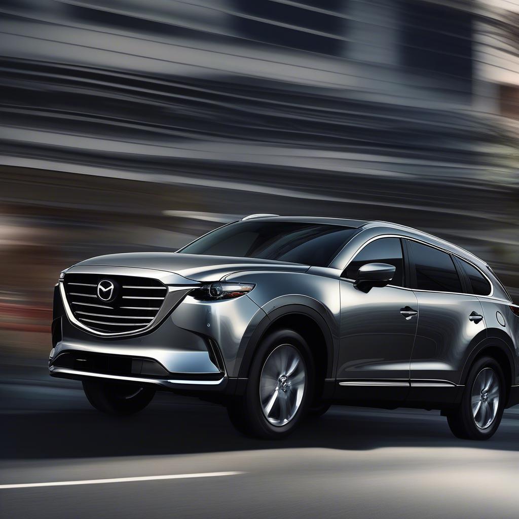 Mazda CX9 ngoại thất sang trọng hiện đại