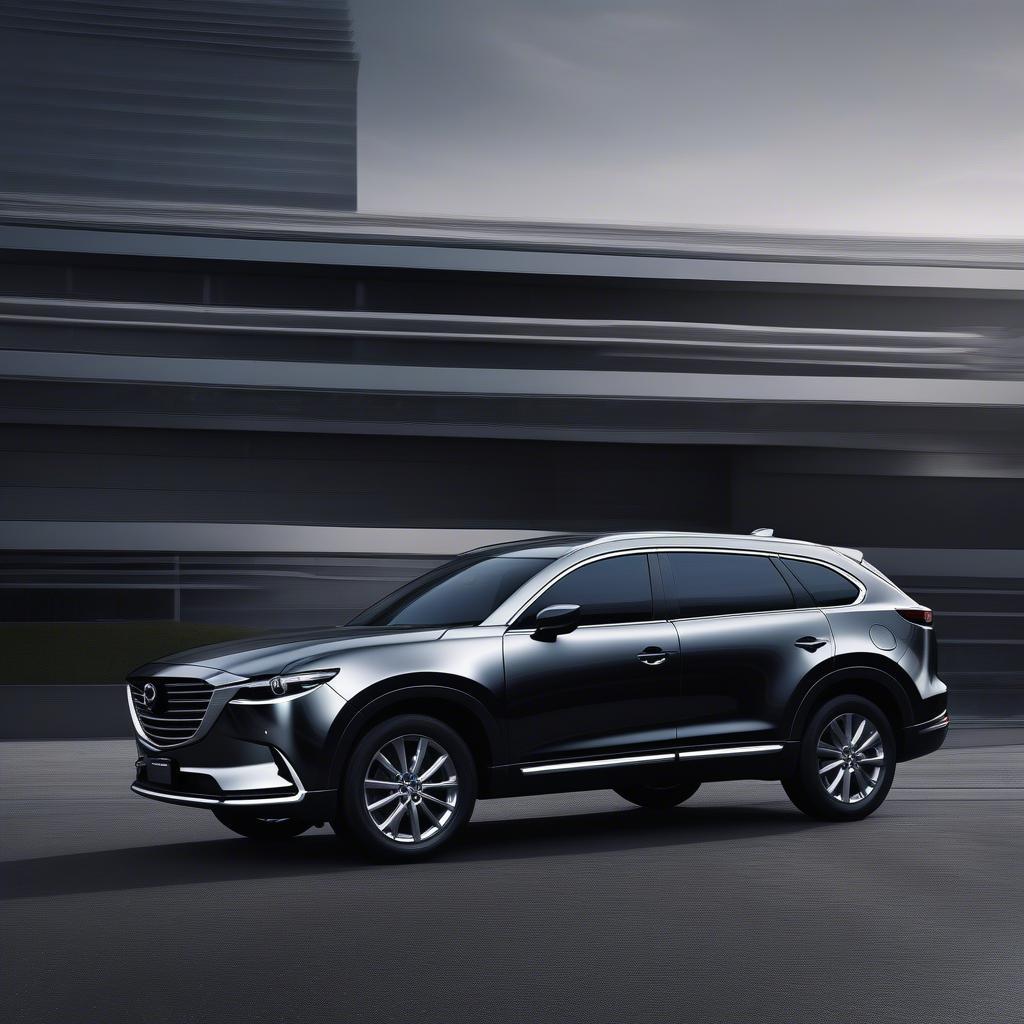 Thiết kế ngoại thất Mazda CX9 mới sang trọng và hiện đại