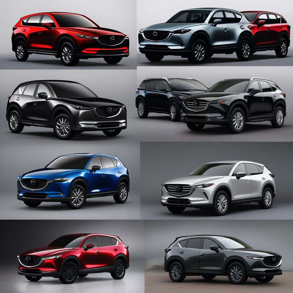 Các mẫu SUV Mazda trước CX-5