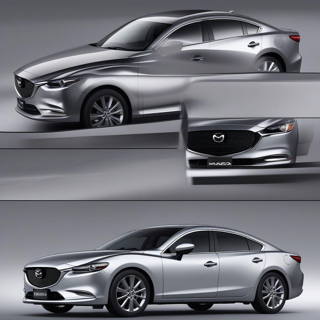 Ngoại thất và nội thất New Mazda 6 Wilson