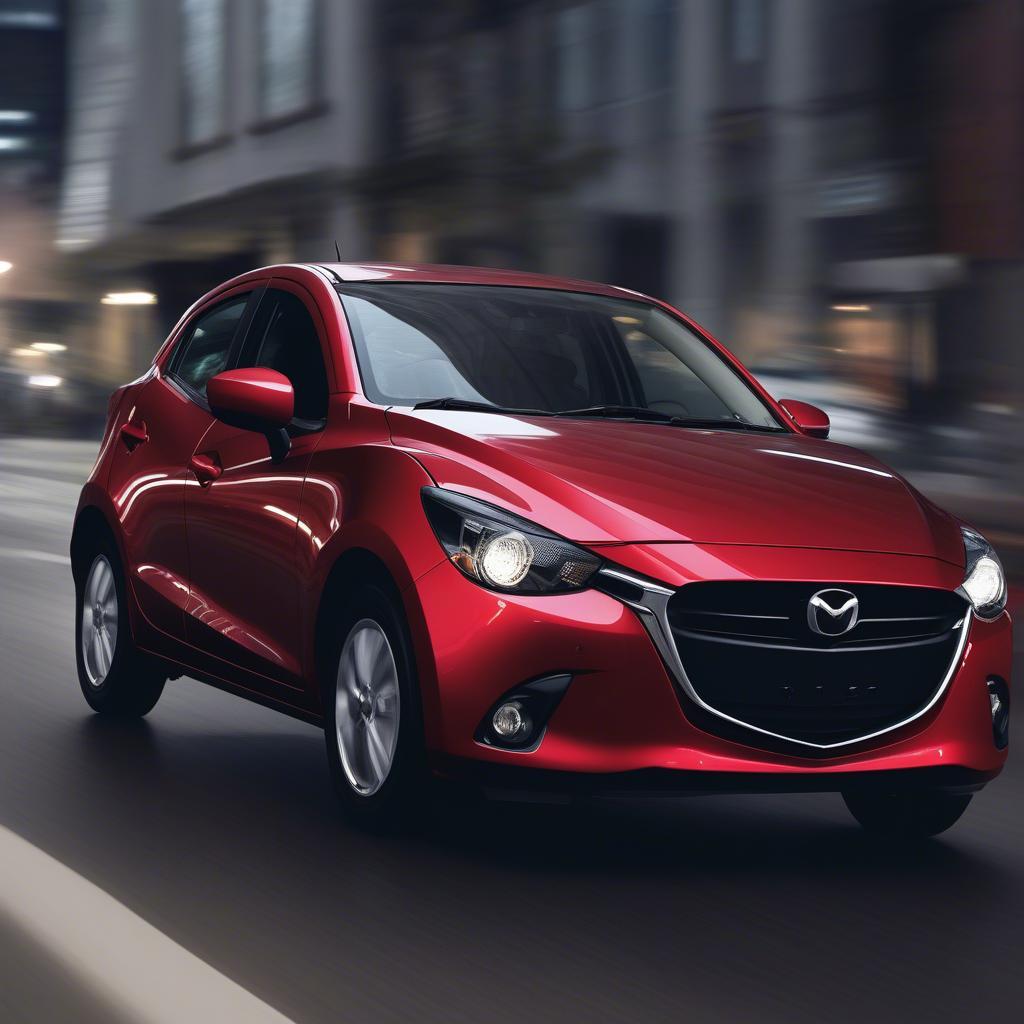 Ngoại thất Mazda 2 2015 cũ: Vẫn trẻ trung và hiện đại