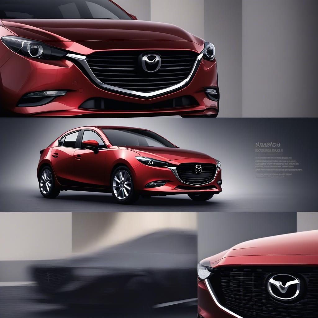 Ngoại thất Mazda 3 2017 với thiết kế KODO trẻ trung, hiện đại