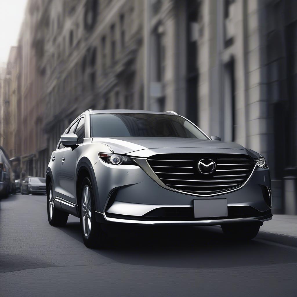 Ngoại thất Mazda CX9 2014 thể thao và mạnh mẽ