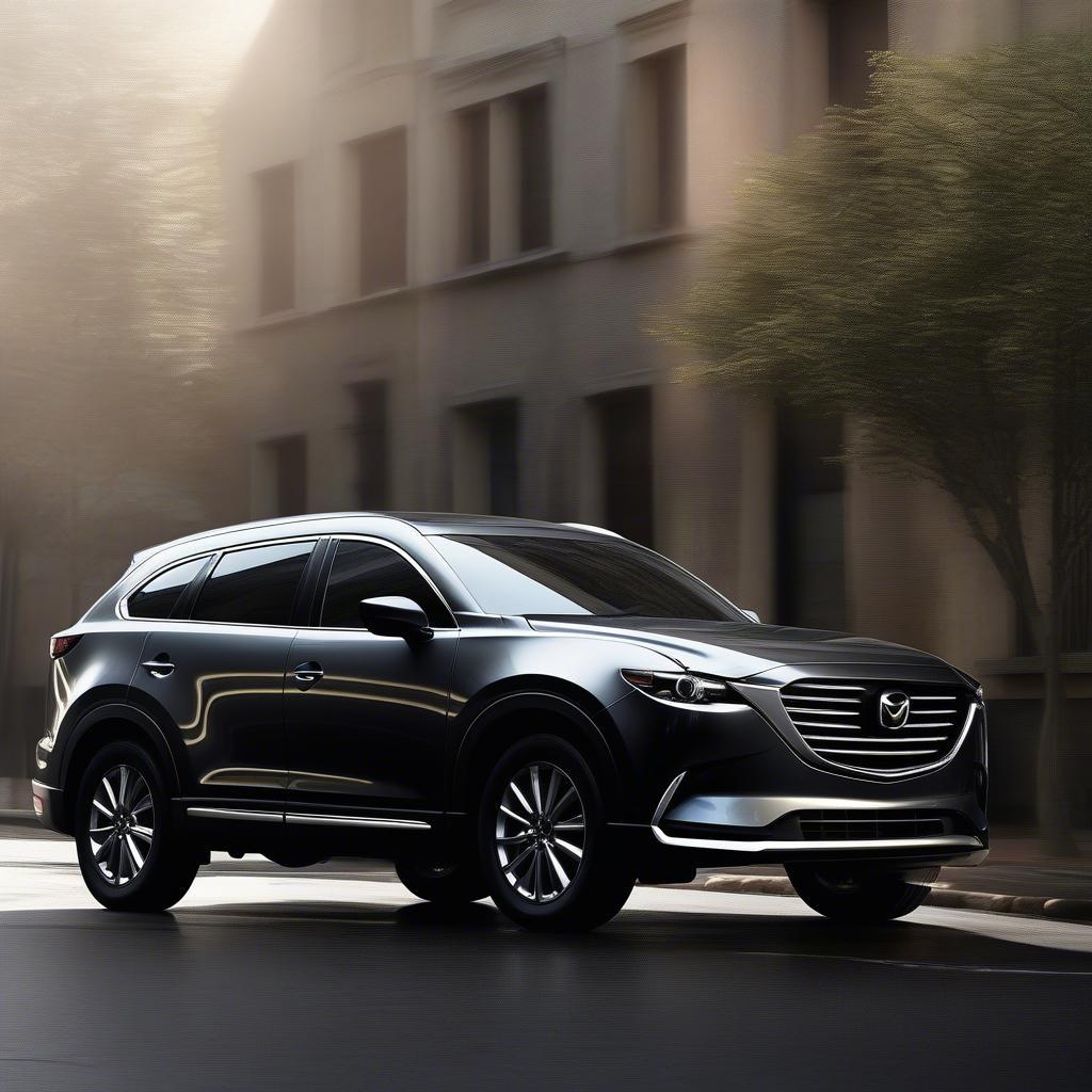 Ngoại thất Mazda CX9 sang trọng và hiện đại