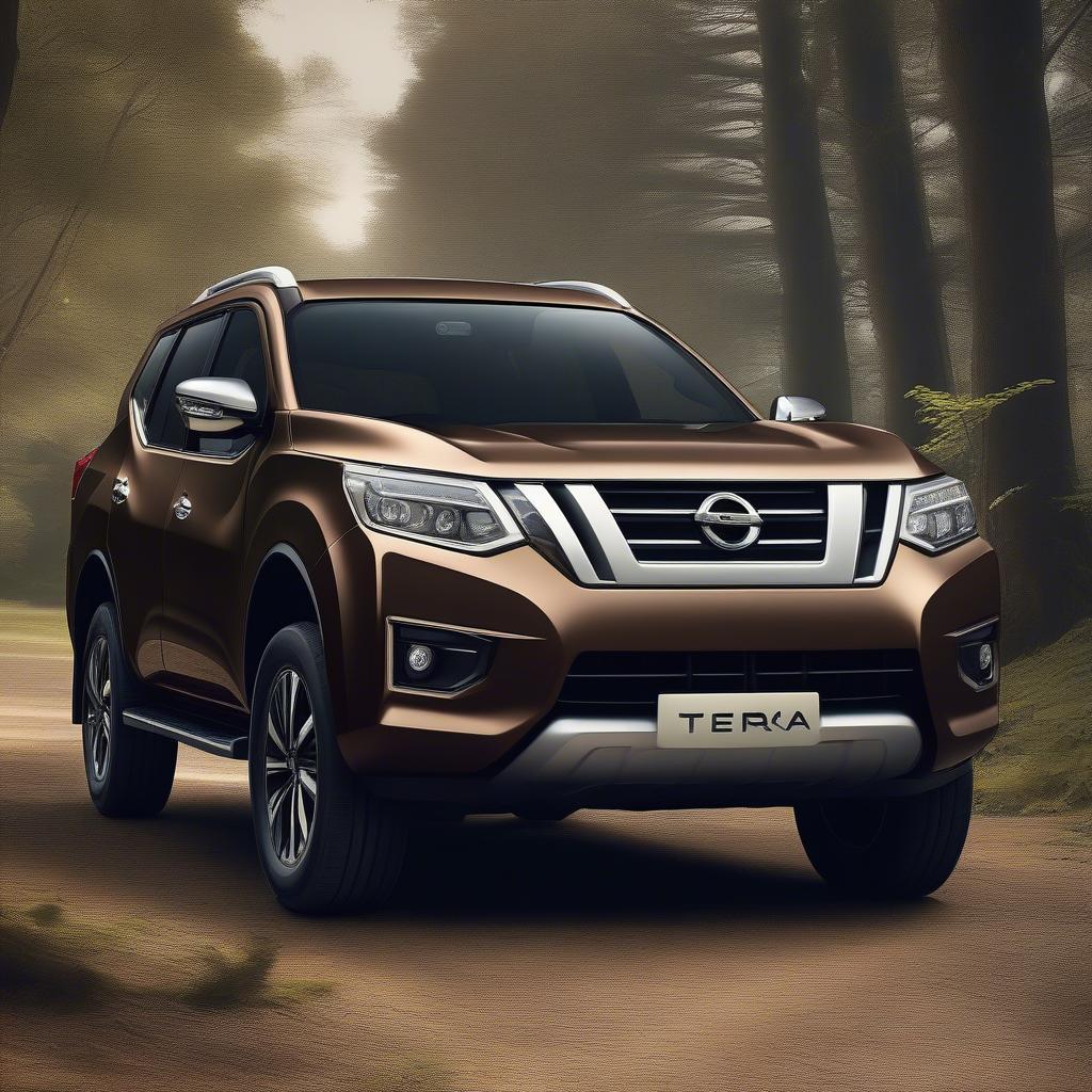 Nissan Terra ngoại thất mạnh mẽ