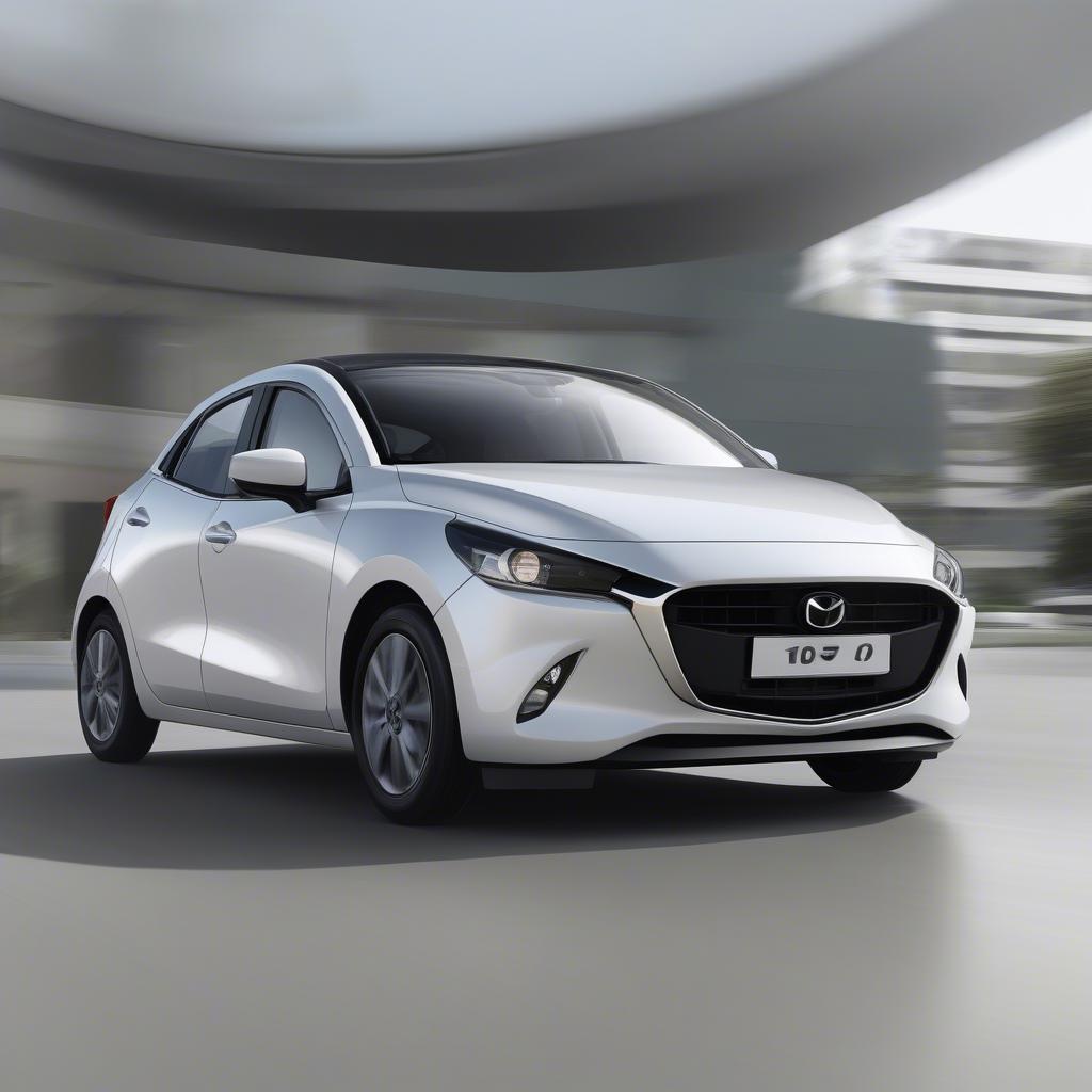 Nội thất Mazda 2 và Hyundai i10