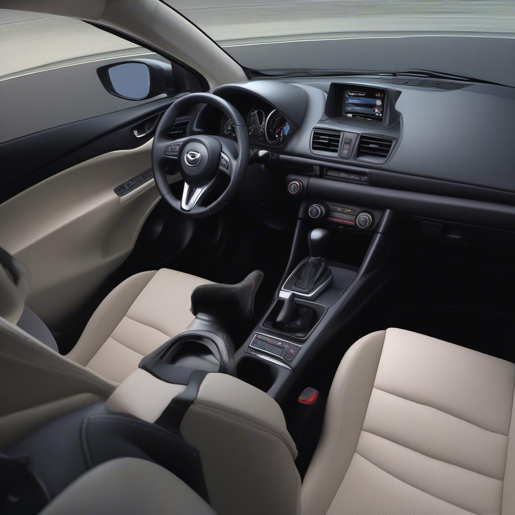 Nội Thất Mazda 3 2015