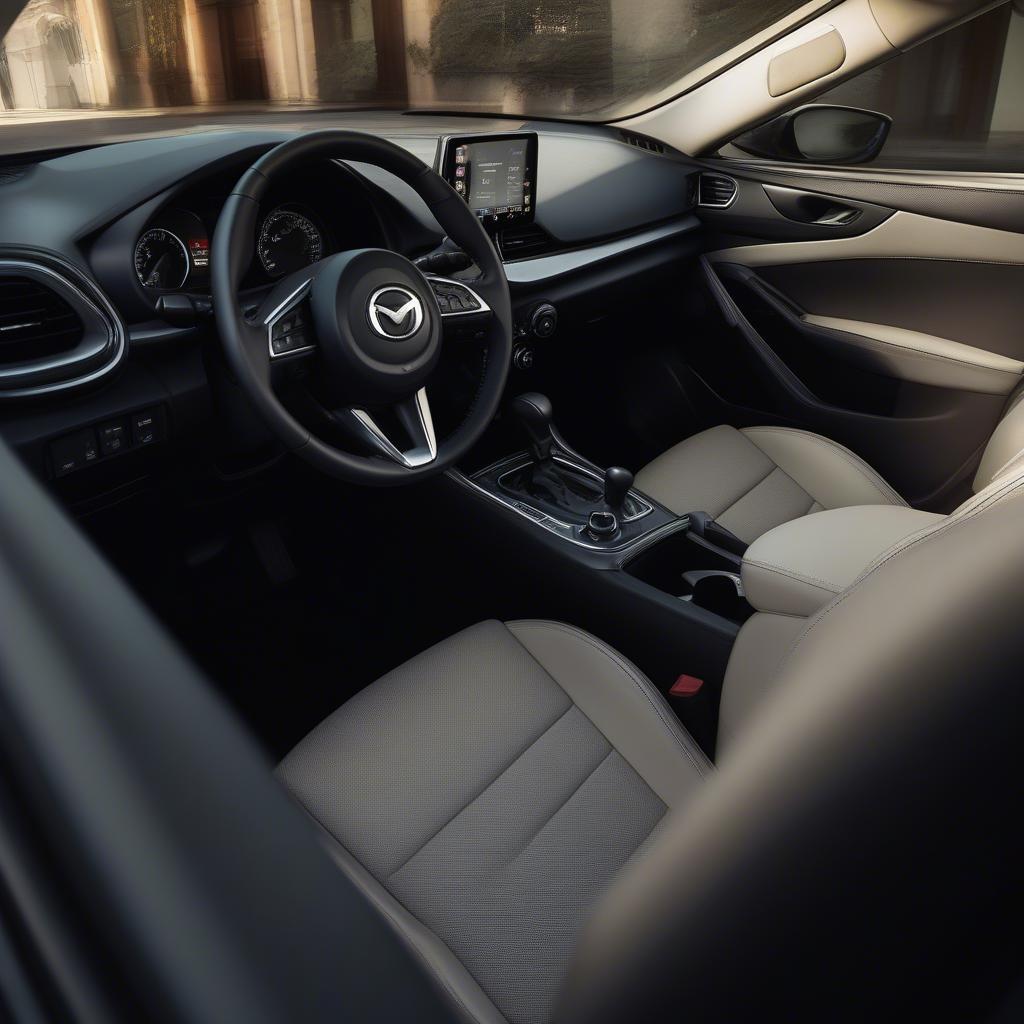 Nội thất Mazda 3 2019:  Sang trọng, tiện nghi và rộng rãi