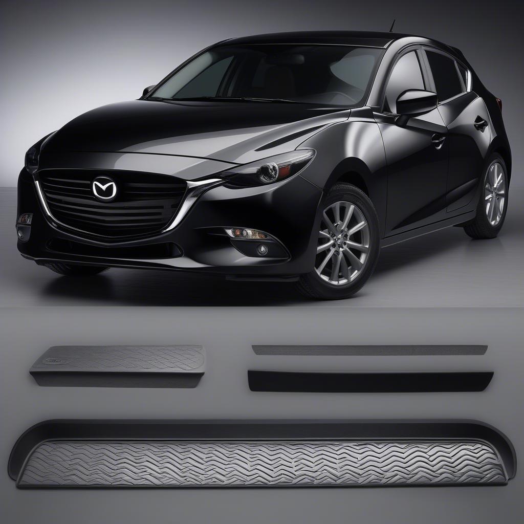 Ốp Bậc Cửa Mazda 3 Thẩm Mỹ