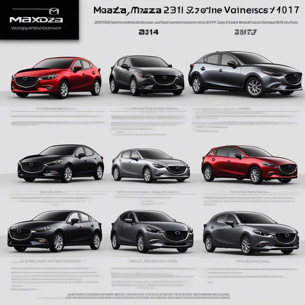 Phiên bản Mazda 3 2017