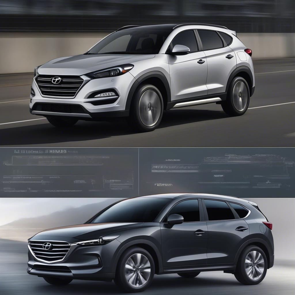 So sánh động cơ Tucson và CX-5