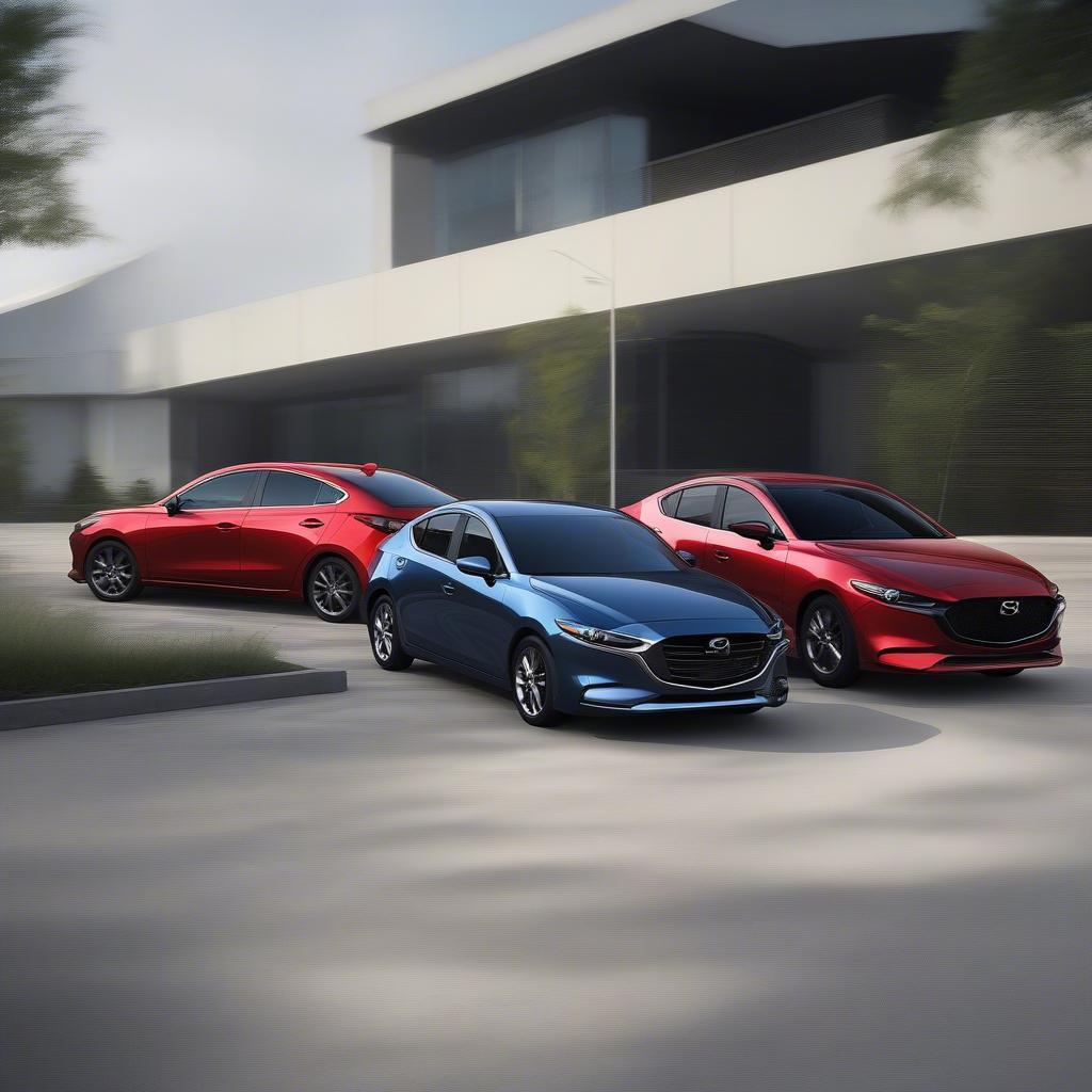 So sánh ngoại thất giữa Elantra Sport và Mazda 3