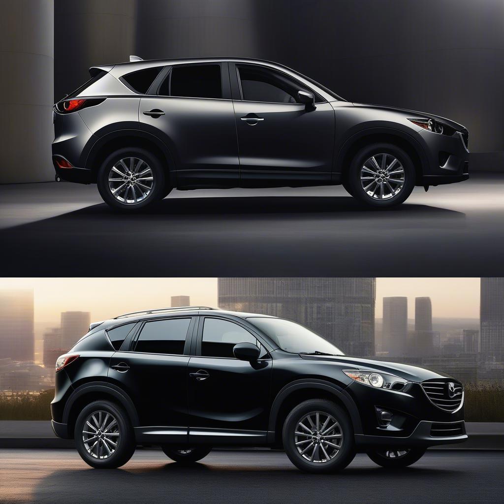 So sánh kích thước Mazda CX-5 và CX-9