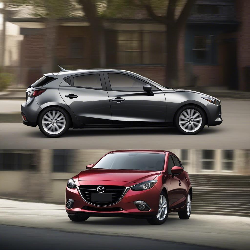 So sánh Mazda 3 Hatchback 2015 với các đối thủ