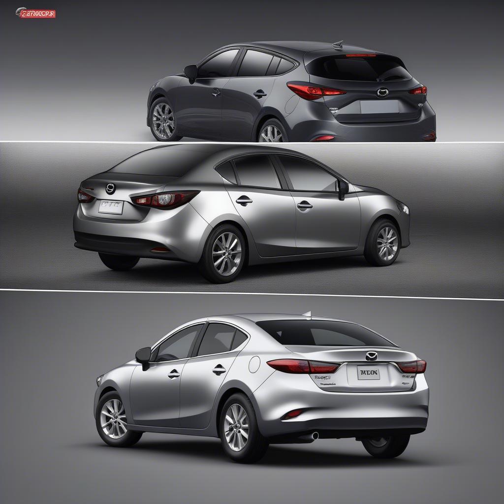 So sánh ngoại thất Mazda 3 và Kia Cerato