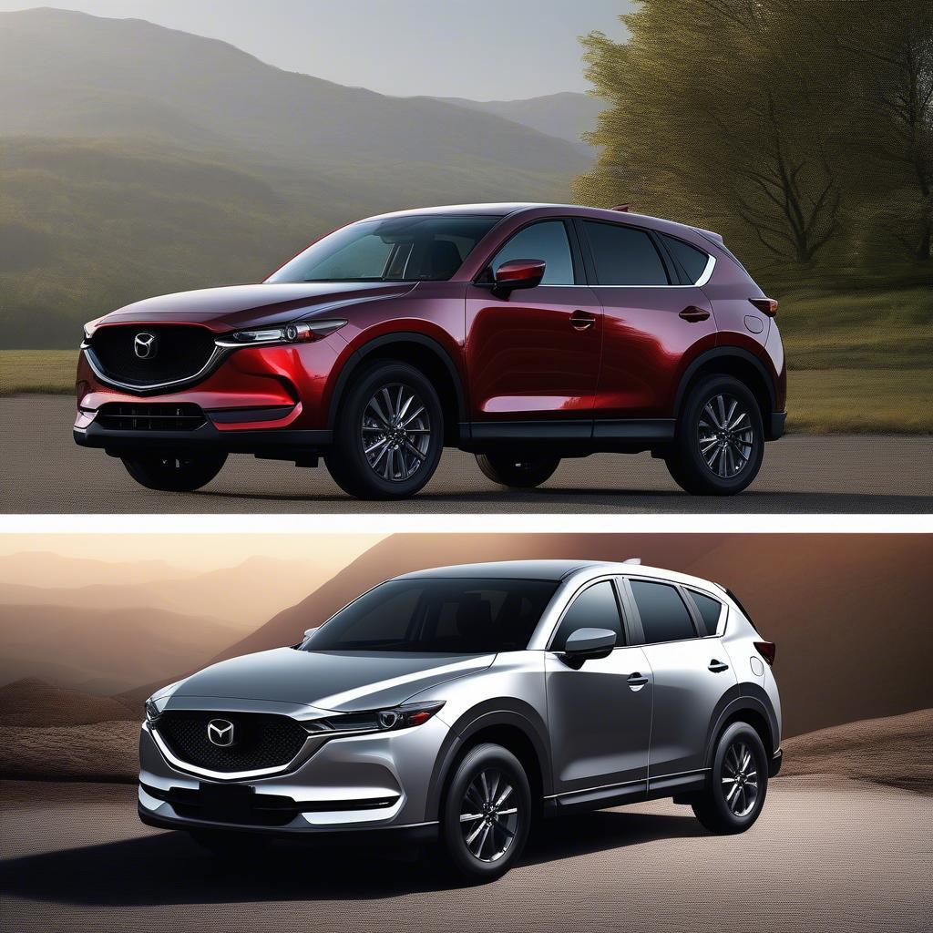 So sánh ngoại thất Mazda CX-5 và Honda CR-V