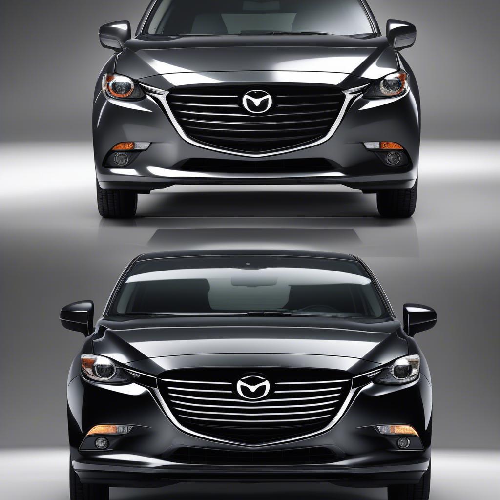 So sánh ngoại thất Mazda 3 2016 và 2017