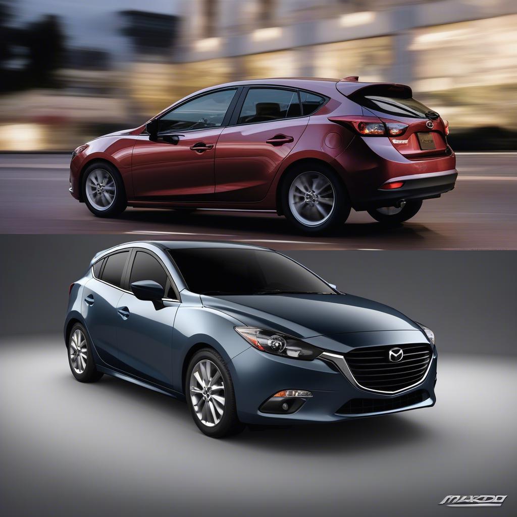 So sánh ngoại thất Mazda 3 và Ford Focus 2016