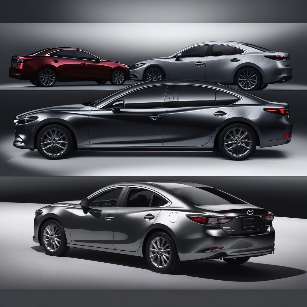 So sánh ngoại thất Mazda 6 và Camry 2019