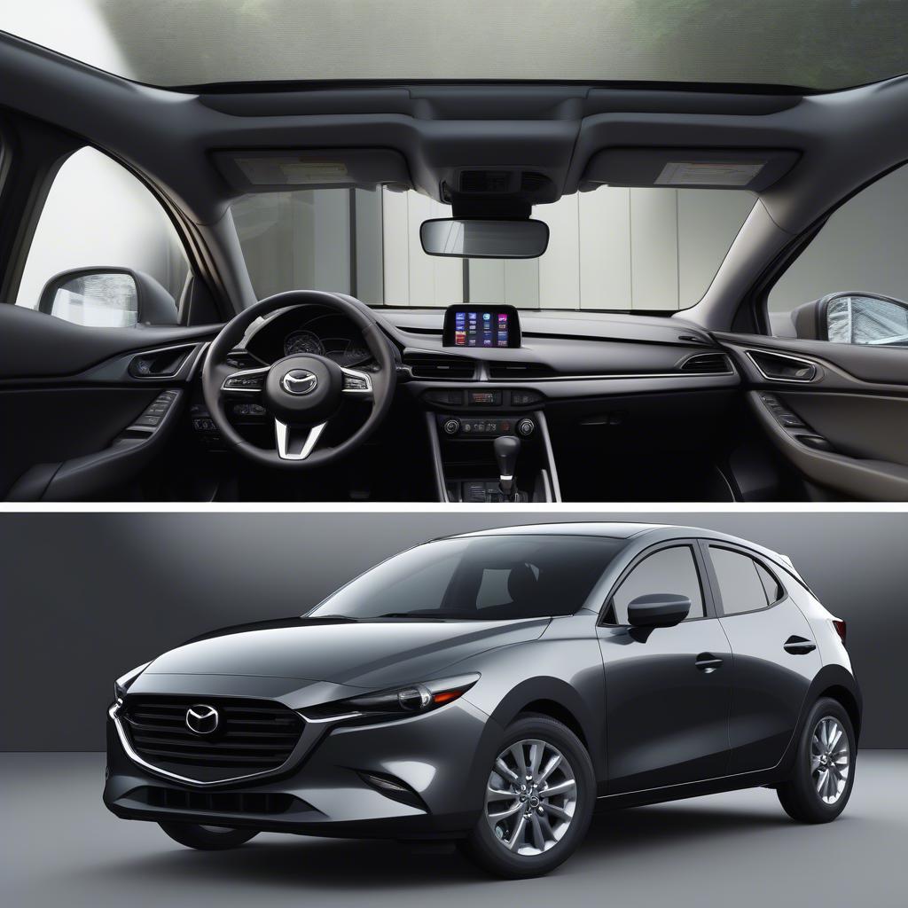 So sánh nội thất Mazda 3 và Ford Ecosport