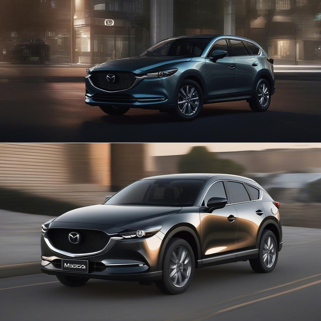 So sánh thiết kế ngoại thất Mazda 6 và CX-5