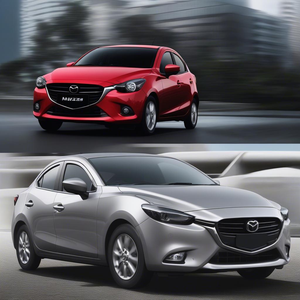 So sánh trang bị Mazda 2 và Vios 2019