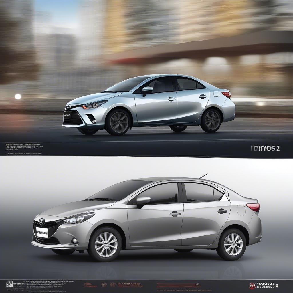 So sánh Vios 2019 và Mazda 2 về thiết kế, nội thất, vận hành và giá bán