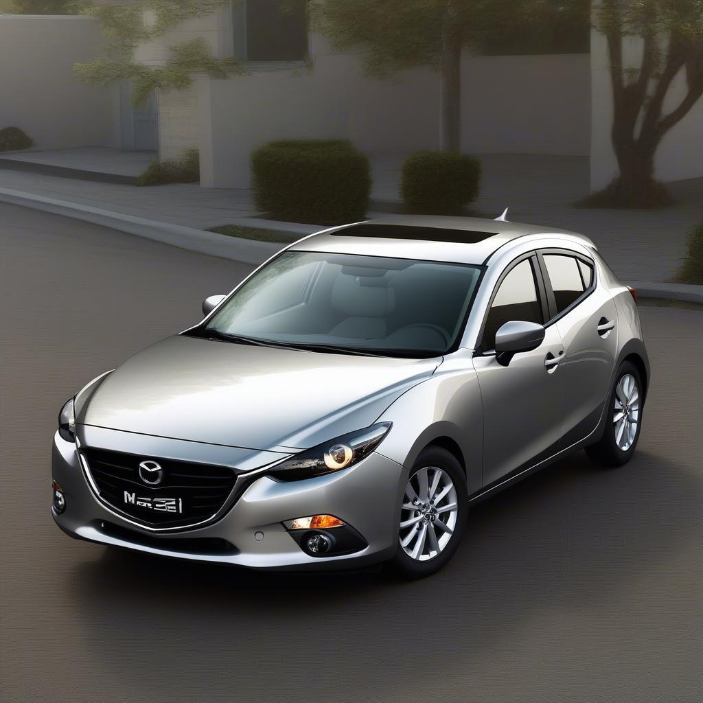 Thiết kế ngoại thất Mazda 3 2013