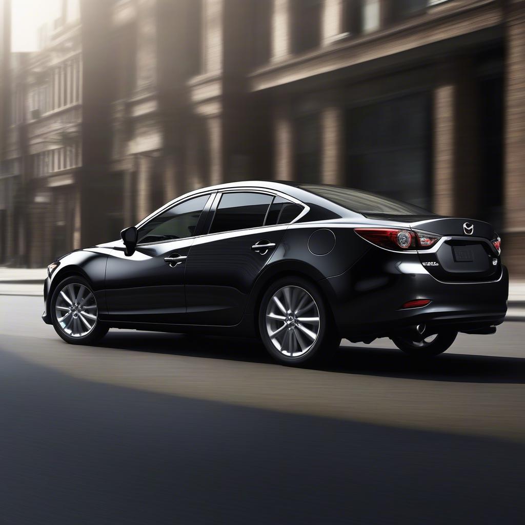 Thiết kế ngoại thất KODO sang trọng và thể thao của Mazda 6 2015.