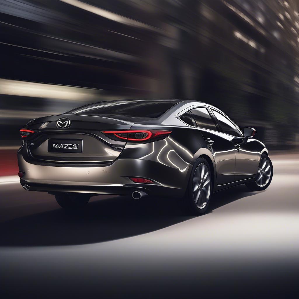 Thiết kế ngoại thất New Mazda 6 đầy ấn tượng