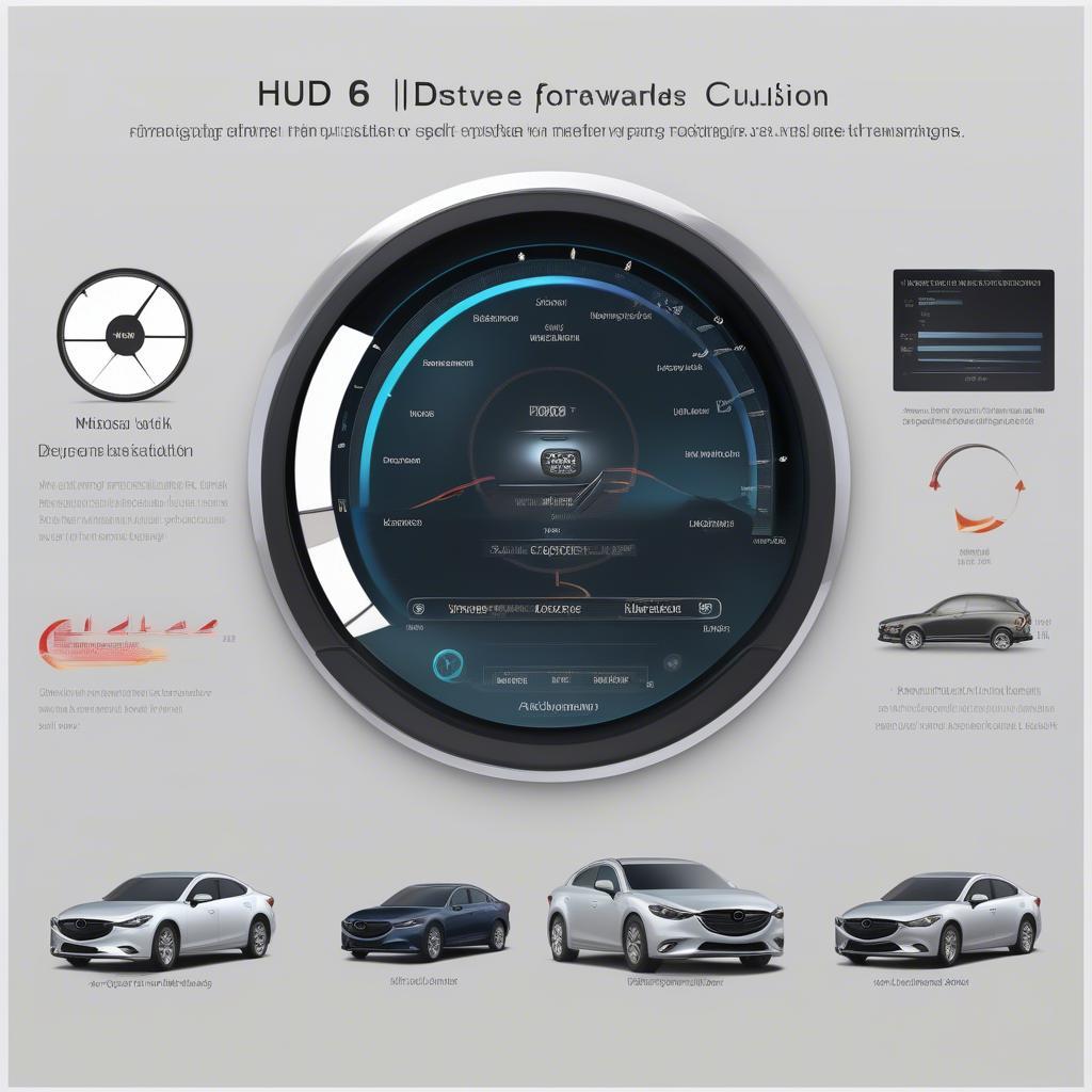 Thông tin hiển thị HUD Mazda 6