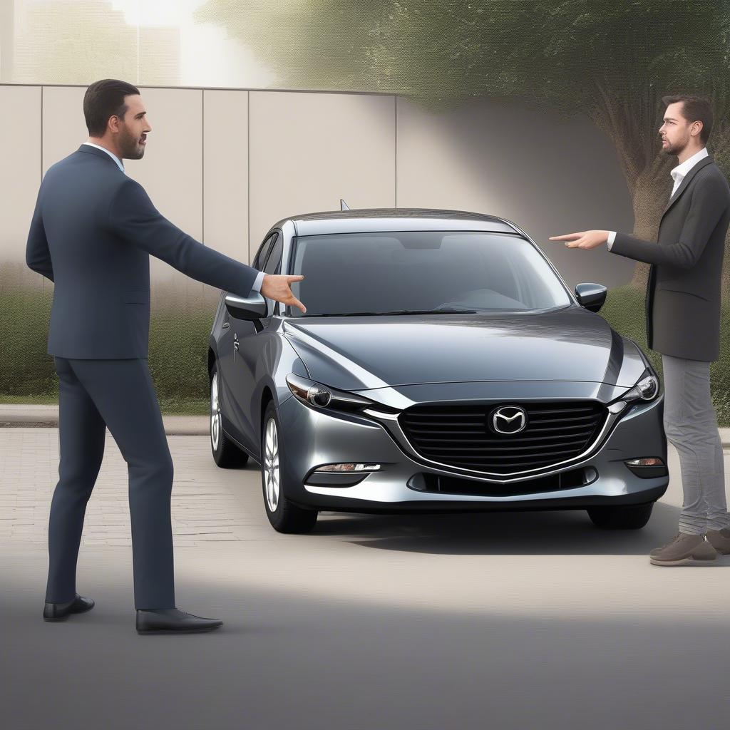 Thương lượng giá bán Mazda 3