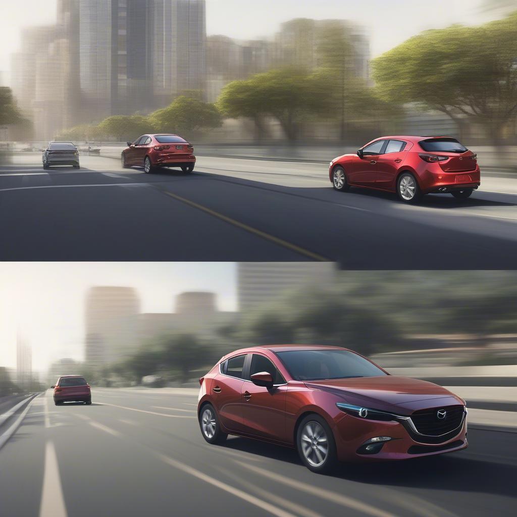 Ảnh hưởng của điều kiện giao thông đến tiêu thụ xăng Mazda 3